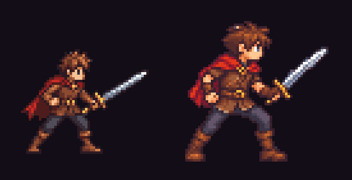 The first hero (left) and the one that stayed